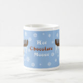 アメリカヘラジカのHead_Icicle Antlers_Hotチョコレートアメリカヘラジカ マグカップ (中央)
