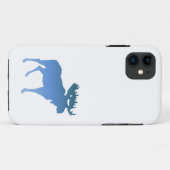 アメリカヘラジカのIphone青いカバー Case-Mate iPhoneケース (裏面(横))