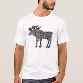 アメリカヘラジカのTシャツ Tシャツ