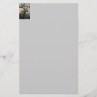 アメリカヘラジカは文房具を覚醒させます 便箋