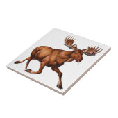 アメリカヘラジカは緩いです タイル (側面)