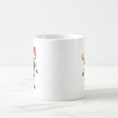 アメリカヘラジカカナダ コーヒーマグカップ (中央)