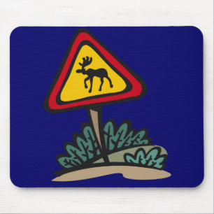 "アメリカヘラジカ交差"のMoosepad マウスパッド