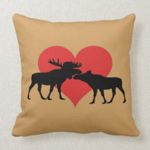 アメリカヘラジカ雄牛および牛