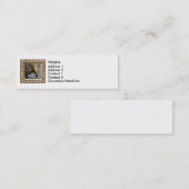 アメリカヘラジカ スキニー名刺 (正面/裏面)