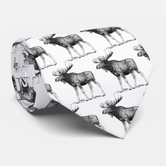 アメリカヘラジカ ネクタイ (ロール)