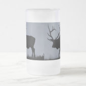 アメリカヘラジカ フロストグラスビールジョッキ (中央)