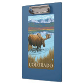 アメリカヘラジカDrinkingColorado クリップボード (左)