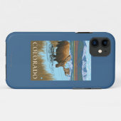 アメリカヘラジカDrinkingColorado Case-Mate iPhoneケース (裏面(横))