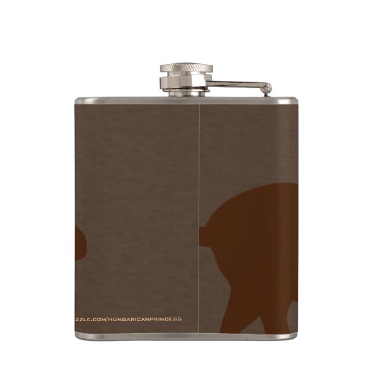 アメリカヘラジカJuiced フラスク (裏面)