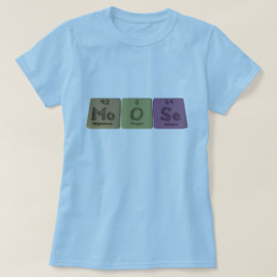 アメリカヘラジカMo O Seモリブデン酸素Selenium.png Tシャツ