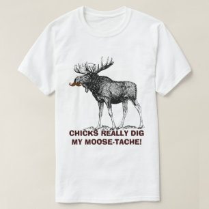 アメリカヘラジカtache tシャツ