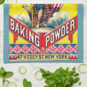 アメリカベーキングパウダー キッチンタオル (折り畳み)