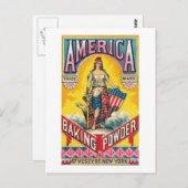 アメリカベーキングパウダー ポストカード (正面/裏面)