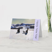 アメリカペインターとの明けましておめでとう2016年 シーズンカード (正面)