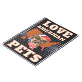 アメリカペットを愛する ノートブック (左側)