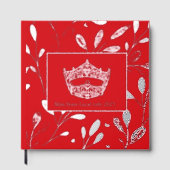 アメリカページンクラウンフォイルリーフスクラップブック ゲストブック (正面)