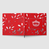 アメリカページンクラウンフォイルリーフスクラップブック ゲストブック (全面)