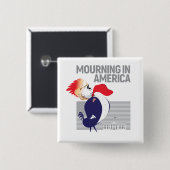 アメリカボタンで嘆くこと 缶バッジ (正面&裏面)