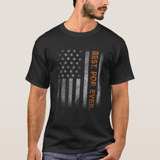 アメリカポップ・アートの国旗の父の娘からの贈り物 Tシャツ (正面)