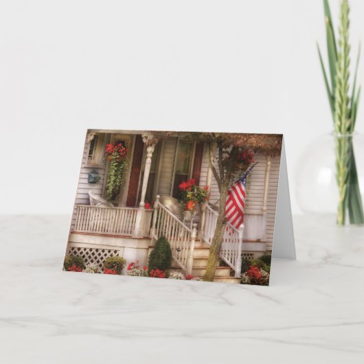 アメリカポーチ- カード (正面)