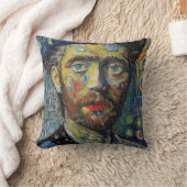 アメリカポートレート絵を描ズ クッション (ブランケット)