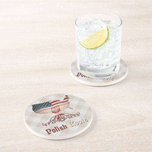 アメリカポーランドルーツコースター コースター (側面)