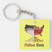 アメリカマルチーズルーツ キーホルダー (正面)