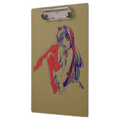 アメリカマンガ猫少女かわいいアニメ クリップボード (左)