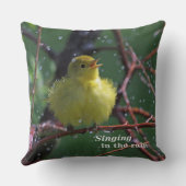 アメリカムシクイ クッション (裏面)