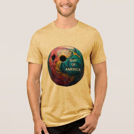 アメリカメキシコ湾のカラフルなボウリングボール トライブレンドＴシャツ