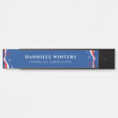 アメリカモダン国旗のデザイン サインプレート (正面)