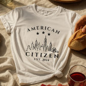 アメリカモダン市民Tシャツ | カスタム年 Tシャツ