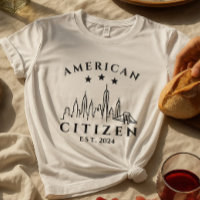 アメリカモダン市民Tシャツ | カスタム年