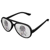 アメリカモダン芸術的のドリームキャッチャー アビエーターサングラス (アングル)