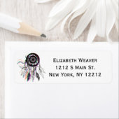 アメリカモダン芸術的のドリームキャッチャー ラベル (インサイチュ)