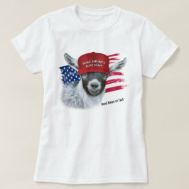 アメリカヤギを再びパイグミーヤギTシャツにする Tシャツ