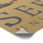 アメリカユタヴィンテージ旅行ポスターアドレトロプリント ポスター (角)