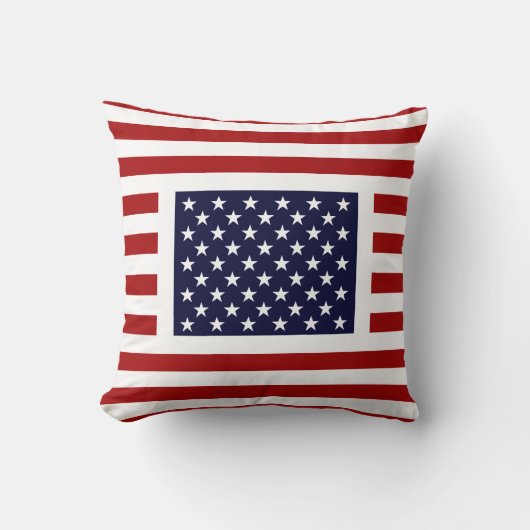 アメリカユニーク国旗の枕 – オールドグローリーデザイン クッション (正面)