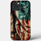 アメリカユニーク国旗iPhone 13 Pro最大ケース Case-Mate iPhoneケース (裏面)