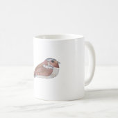 アメリカヨタケの鳥の種の鳥アート コーヒーマグカップ (正面右)