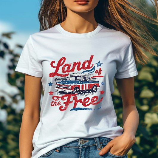 アメリカランド・オブ・ザ・フリーTシャツ Tシャツ