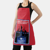 アメリカリブのカ伝統月 エプロン (インサイチュ)