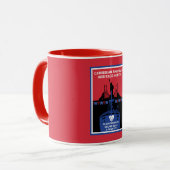 アメリカリブのカ伝統月 マグカップ (正面左)