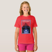 アメリカリブのカ伝統月 Tシャツ (正面フル)