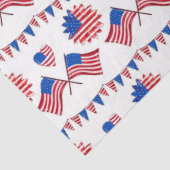 アメリカレッドホワイト&ブルーシリーズデザイン26 薄葉紙 (詳細)