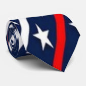 アメリカレッドホワイト&ブルーパトリオモダンティックトレンディーメンズ ネクタイ (ロール)