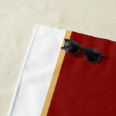 アメリカレトロマッスルカー ビーチタオル (インサイチュ)