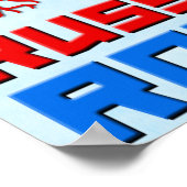 アメリカロシアのルーツ ポスター (角)