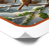 アメリカロビンスのクリスマスセレナーデ ポスター (角)